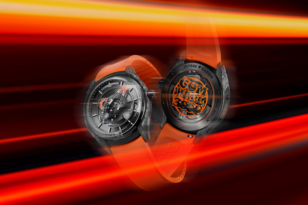 Ulysse Nadrin X Gumball 3000 limited edition time piece, in celebration of 25 years of Gumball.