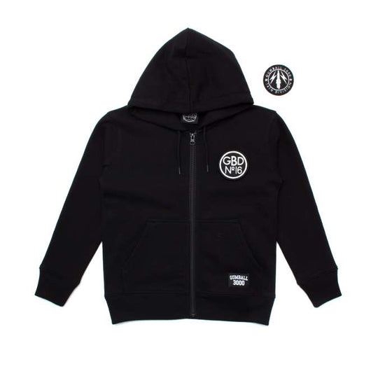 KIDS PATCH ZIP HOOD