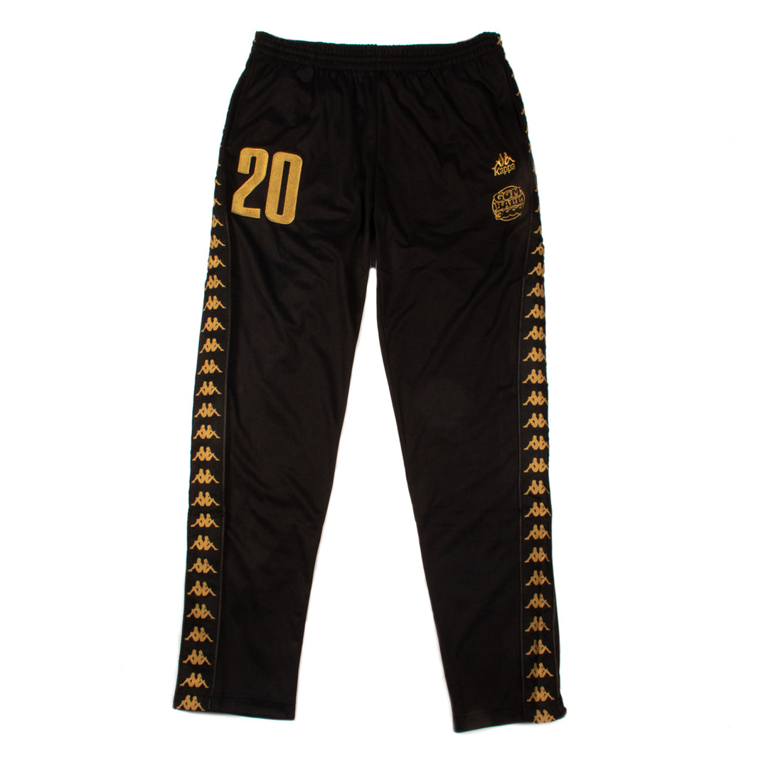 Kappa tracksuit black and gold deals