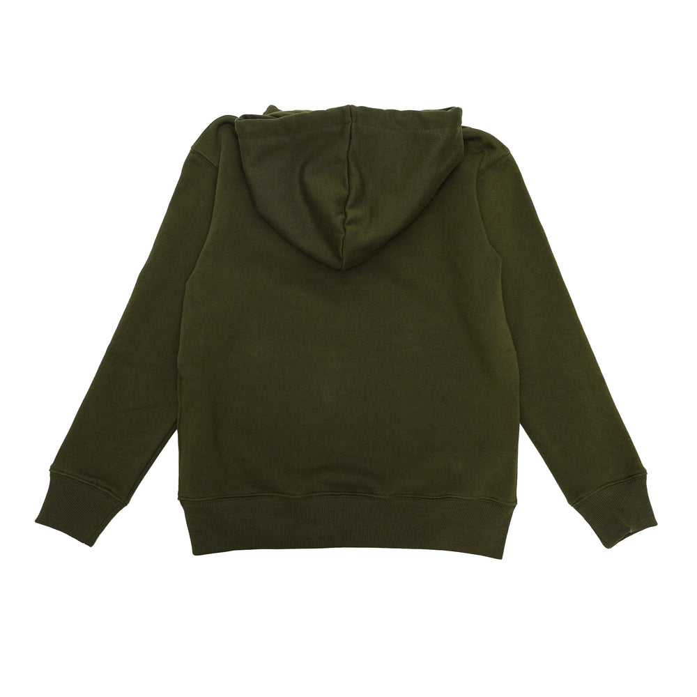 KIDS PATCH ZIP HOOD