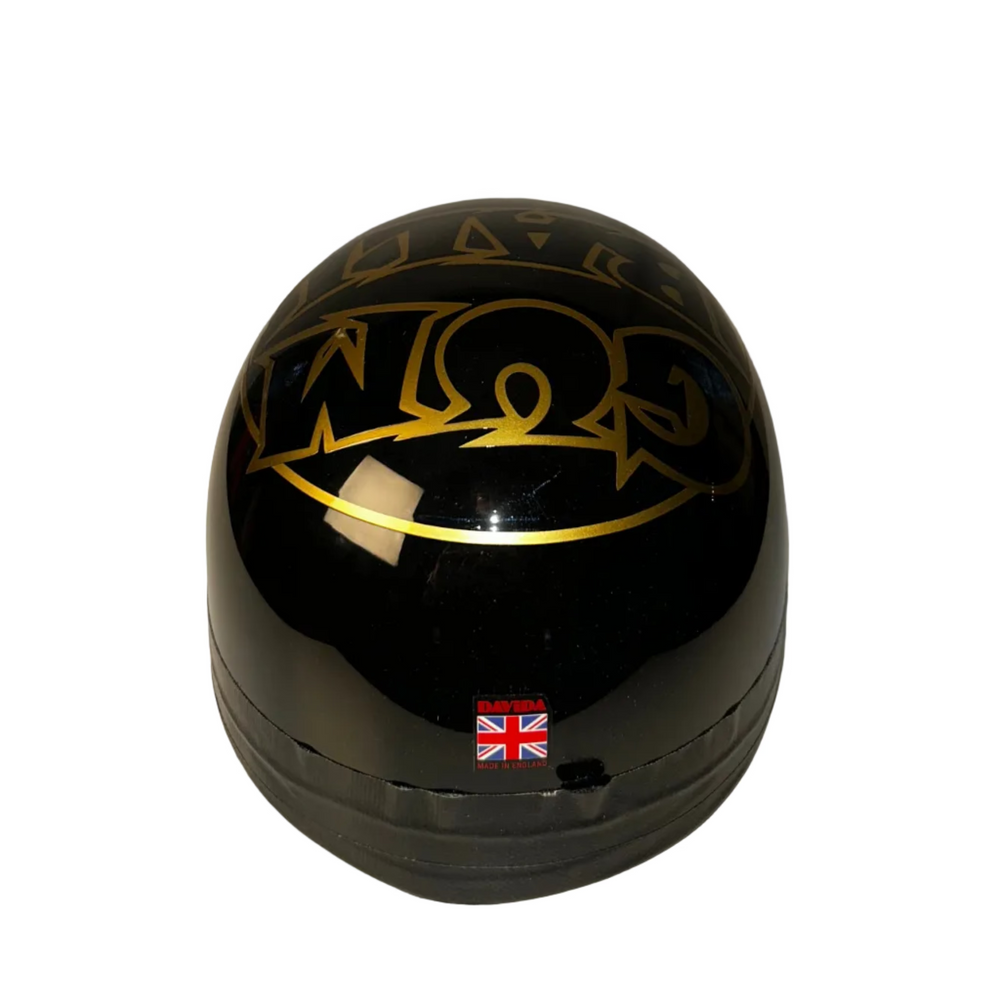 Gumball 3000 Edition Davida Classic Gold OG Helmet