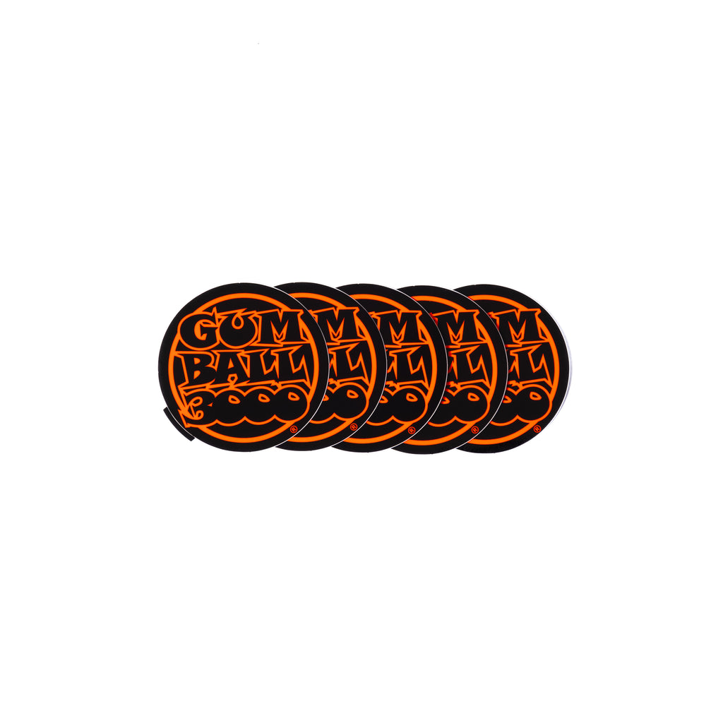 Décalcomanies (stickers) Gumball 3000 Rallye - Échelle 1/18, Couleurs Or-rouge-noir - 120x80mm - Neuf INTERDECAL