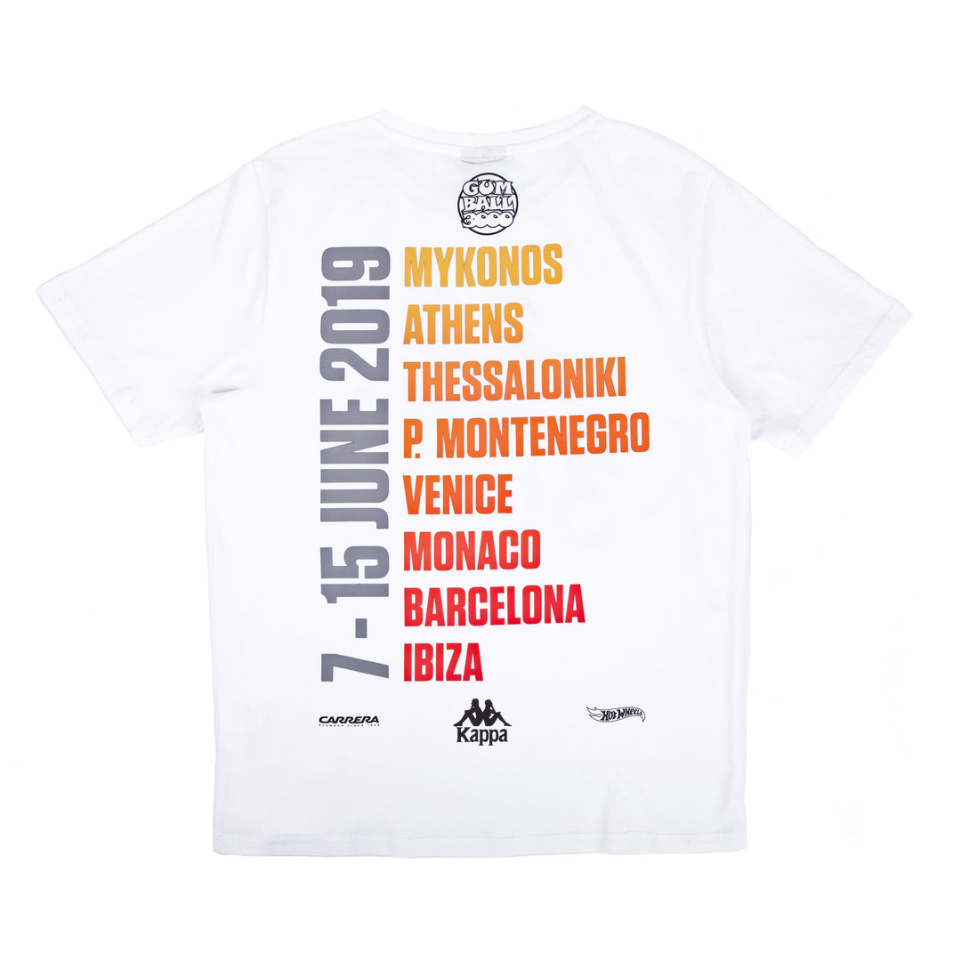 GB X KAPPA 21 TOUR TEE WHITE