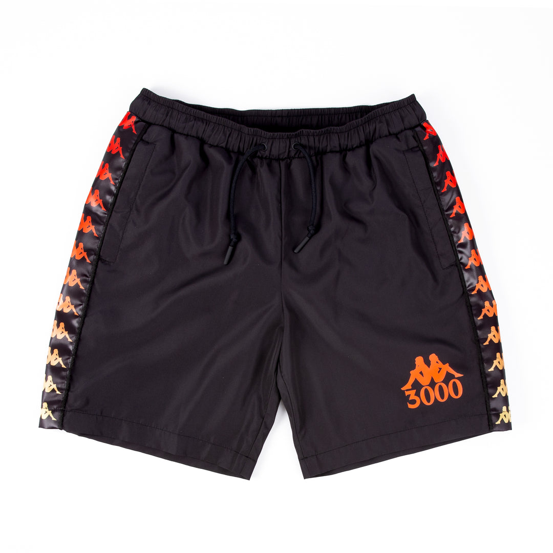 GB X KAPPA 21 SHORTS BLACK