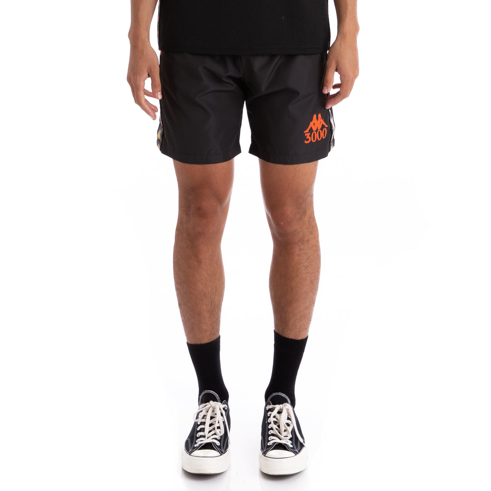 GB X KAPPA 21 SHORTS BLACK